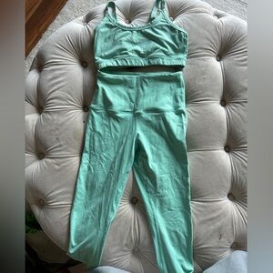 Mint Green Women's Activewear Set